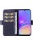 Samsung Galaxy A05 4g Kılıf Pu Deri Folyo Katlanır Stand Kitap Tarzı Telefon Kapağı-Safir (Yurt Dışından) 2
