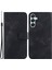 Samsung Galaxy M15 5g Kılıf Deri Cüzdan Standı Kapak Baskı 7-Şekil-Siyah (Yurt Dışından) 1