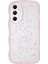 Samsung Galaxy A25 5G(GLOBAL)(161.0 x 76.5 x 8.3mm)Epoksi Kılıf Dalgalı Kenar Tpu Telefon Kılıfı-Şeffaf Pembe (Yurt Dışından) 1