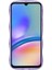 Samsung Galaxy A05S 4g Darbeye Dayanıklı Kılıf Dalgalı Kenar Epoksi Tpu Telefon Kapağı-Şeffaf Mor (Yurt Dışından) 5