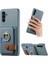 Samsung Galaxy A24 4G(162.1 x 77.6 x 8.3mm) Kılıf Kart Tutucu Telefon Kılıfı Halkalı Kickstand-Bebek Mavisi (Yurt Dışından) 1