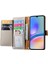 Samsung Galaxy A05S 4g Manyetik Telefon Kılıfı Için Rfıd Engelleme Fermuar Cüzdan Koruyucu Kabuk-Gri (Yurt Dışından) 4