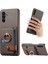 Samsung Galaxy A24 4G(162.1 x 77.6 x 8.3mm) Kılıf Kart Tutucu Telefon Kapağı Halkalı Kickstand-Gümüş Gri (Yurt Dışından) 1
