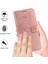 Samsung Galaxy Z Fold6 5g Kılıf El Askılı Cüzdan Deri Telefon Kılıfı-Pembe Altın (Yurt Dışından) 4