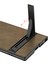 Samsung Galaxy S24 Ultra Mat Kılıf Için Kickstand Sert Pc Ince Telefon Kılıfları -Gri (Yurt Dışından) 4
