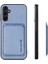 Samsung Galaxy A35 5g Kılıf Manyetik Çıkarılabilir Kart Yuvaları Deri Kaplamalı Tpu Telefon Kapağı-Mavi (Yurt Dışından) 3