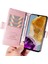 Samsung Galaxy M15 5g Kılıf Cüzdan Deri Kapak Yan Manyetik Toka-Gül Altın (Yurt Dışından) 4
