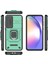 Samsung Galaxy A55 5g Kılıf Pc+Tpu Çizilmez Telefon Koruyucu Kapak, Slayt Lens Kapağı-Yeşil (Yurt Dışından) 4