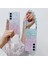 Samsung Galaxy S24+GRADIENT Kılıf Tpu+Akrilik Kalınlaşmak 4 Köşeli El Zincirli Telefon Kılıfı-Pembe+Yeşil (Yurt Dışından) 3