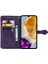 Samsung Galaxy M15 5g Pu Deri Kılıf Darbeye Dayanıklı Cep Telefonu Kapağı Kabartma Mandala Çiçek Cüzdan-Mor (Yurt Dışından) 4