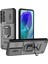 Samsung Galaxy M55 5g Kılıf Pc+Tpu Telefon Koruyucu, Kaydırmalı Kamera Kapağı-Siyah (Yurt Dışından) 1