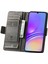 Samsung Galaxy A05 4g Deri Kılıf Rfıd Engelleme Cüzdan Telefon Kapağı-Gri (Yurt Dışından) 3