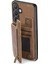 Samsung Galaxy S24 Cüzdan Kılıf Için Retro Pu+Tpu Çizilmez Kickstand Telefon Kabuk-Kahverengi (Yurt Dışından) 3