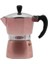 Tekno Trust 200 + ml Taşev T1198 Mopinky Moka Pot 3 Fincan Galvaniz Pembe 1