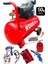 Yüksek Performanslı %100 Bakır Sargılı Orjinal Rodex Serisi 50LT 2hp Hızlı Dolum Hava Kompresörü 1