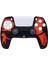 Ps5 Dualsense Uyumlu Joystick Koruyucu Silikon Kılıf God Of War Kratos-Kırmızı 1