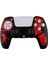 Ps5 Dualsense Uyumlu Joystick Koruyucu Silikon Kılıf God Of War Kratos-Kırmızı 3