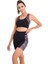 Kırmızı - Siyah Renk Lady 4013 Kadın Kısa Tayt Büstiyer Spor Takım 2