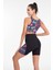 Karışık Renk Lady 4002 Kadın Kısa Tayt Büstiyer Spor Takım 2