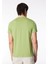Bisiklet Yaka Baskılı Yeşil Erkek T-Shirt 24EU1M0F016P400_T-SHIRT 5