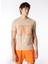 Bisiklet Yaka Baskılı Bej Erkek T-Shirt 24EU1M0F01AP400_T-SHIRT 4