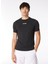 Bisiklet Yaka Siyah Erkek T-Shirt K4124DW_ODOM Establıshed 1