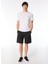 Normal Siyah Erkek Şort 24EU1M0D011P113_WOVEN Knee Pant 1