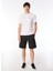 Normal Siyah Erkek Şort 24EU1M0D011P113_WOVEN Knee Pant 2