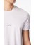 Bisiklet Yaka Desenli Beyaz Erkek T-Shirt 24EU1P0F0196324_T-SHIRT 4