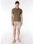 Düz Kahve Erkek Polo T-Shirt 24EU1P0F101P420_POLO T-Shirt 2