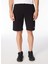 Siyah Erkek Sweat Şort 8NPS02PJ05Z 3