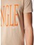 Bisiklet Yaka Baskılı Bej Erkek T-Shirt 24EU1M0F01AP400_T-SHIRT 5