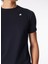 Bisiklet Yaka Mavi Erkek T-Shirt K4125EW_ODOM Letıtraın 4