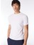 Bisiklet Yaka Beyaz Erkek T-Shirt K4125EW_ODOM Letıtraın 3