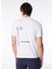 Bisiklet Yaka Beyaz Erkek T-Shirt K4125EW_ODOM Letıtraın 5