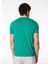 Bisiklet Yaka Baskılı Yeşil Erkek T-Shirt 24EU1P0F013P400_T-SHIRT 5