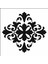 Stencil Sarayi Boyama Şablon Damask Çini Mandala - 1121 1