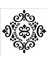 Stencil Sarayi Boyama Şablon Damask Çini Mandala - 1146 1