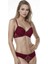 Le Jardin Parlak Simli Ipli Brodeli Push-Up Sütyen Külot TAKIM-5065 1