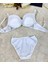 Intive Lingerie Le Jardin Parlak Simli Ipli Brodeli Push-Up Sütyen Külot TAKIM-5065 5