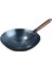 Yapışmaz Wok Tencere Manuel Dövme Tava Yuvarlak Wok 32CM (Yurt Dışından) 3