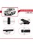 Toyota Land Cruiser (J200) V8 2008-2021 Arası ile Uyumlu Basıc Model Universal Ara Atkı Tavan Barı Siyah 2 Adet 4