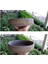 Tokyo Dizayn Beton Aranjman ve Bonsai Saksısı Çiçek Desen Ağız Çap 20-30 cm Çap 1