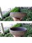 2 Adet Tokyo Dizayn Beton Aranjman ve Bonsai Saksısı Çiçek Desen Ağız Çap 20-30 cm Çap 1
