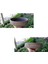 2 Adet Tokyo Dizayn Beton Aranjman ve Bonsai Saksısı Çiçek Desen Ağız Çap 20-30 cm Çap 3
