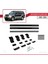 Mitsubishi Pajero (V60) 5 Kapı 1999-2006 Arası ile Uyumlu Basıc Model Universal Ara Atkı Tavan Barı Siyah 2 Adet 5