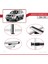 Nissan Pathfinder (R51) 2004-2012 Arası ile Uyumlu Basıc Model Universal Ara Atkı Tavan Barı Gri 2 Adet 3