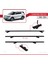 Ssangyong Tivoli Xlv 2016 ve Sonrası ile Uyumlu Basıc Model Universal Ara Atkı Tavan Barı Siyah 2 Adet 5
