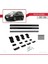Nissan Qashqai 2007-2010 Arası ile Uyumlu Basıc Model Universal Ara Atkı Tavan Barı Siyah 2 Adet 5