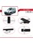 Opel Combo (C) 2001-2011 Arası ile Uyumlu Basıc Model Universal Ara Atkı Tavan Barı Siyah 2 Adet 3